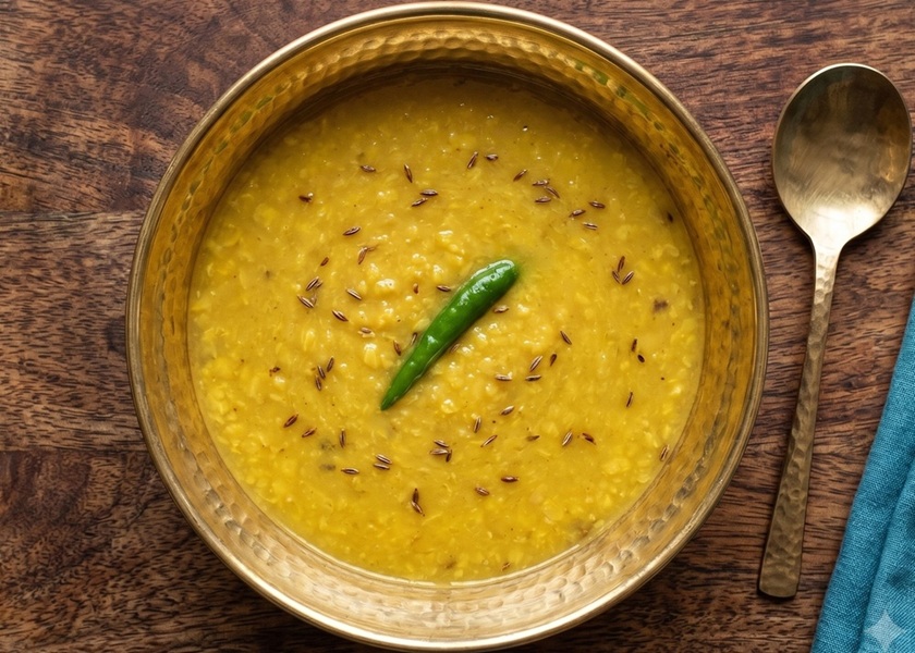 Mooger Dal Bengali Style