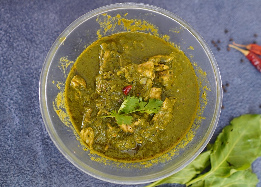 Paalak Chicken