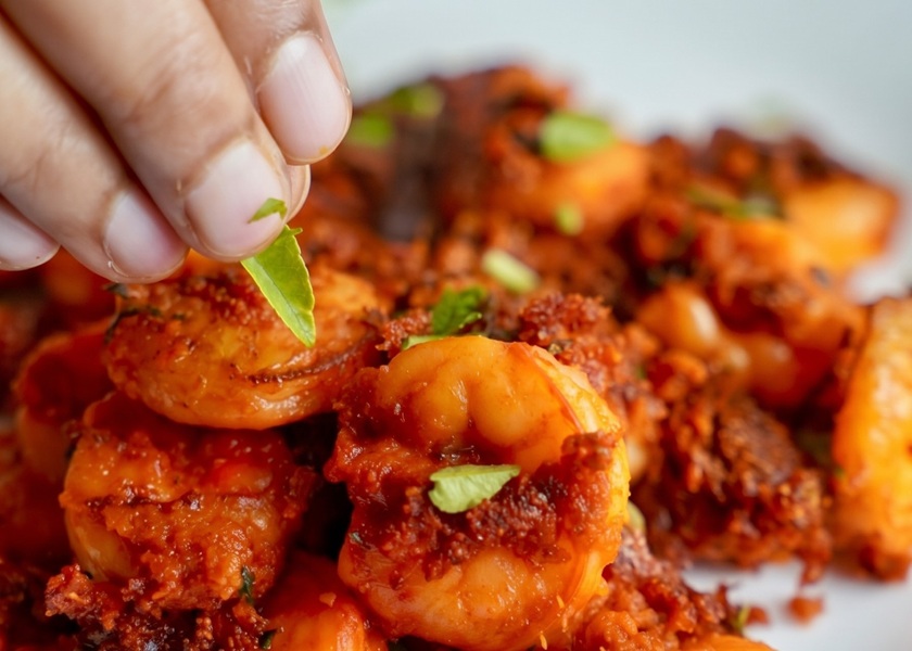 Prawns Masala Fry